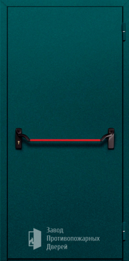 Фото двери «Однопольная глухая с антипаникой №46» в Москве